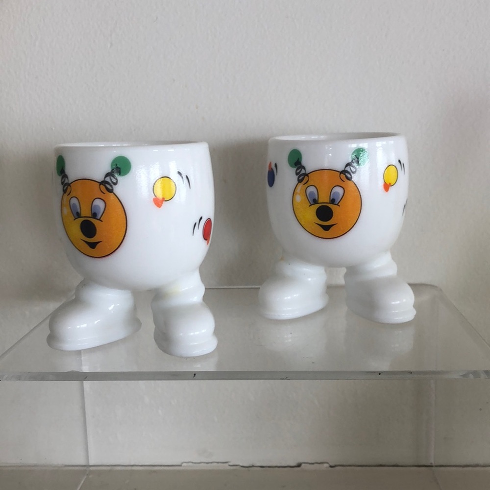 Milk Glass Egg Cups